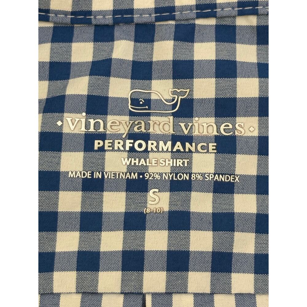 2 Vineyard Vines Boys Shirts Size Small Qtr Zip Sweater Button Down Long Sleeve - Picture 13 of 16